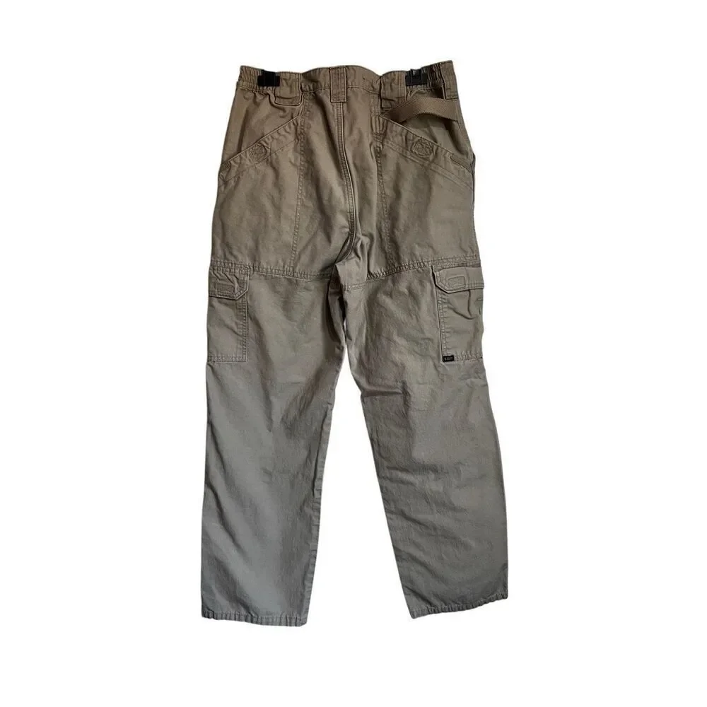 511 Tactical Cargo Pants Mens Size 32 Beige Cotton‎ Outdoor Rugged Camping